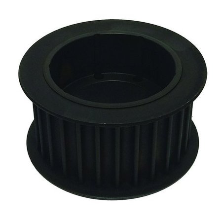 B B MANUFACTURING F34-14M55-SK, Timing Pulley, Ductile Iron or Cast Iron, Black Oxide,  F34-14M55-SK